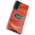 University of Florida Orange Jersey Galaxy S21 FE Clear Case